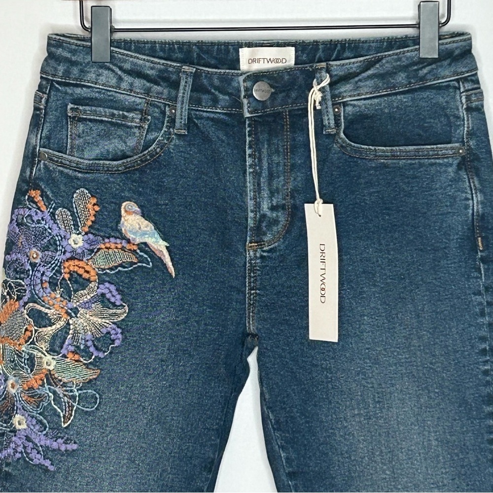 NWT Driftwood Kelly Dalea Bootcut Embroidered Jeans Size 26 x 29 - Picture 4 of 12